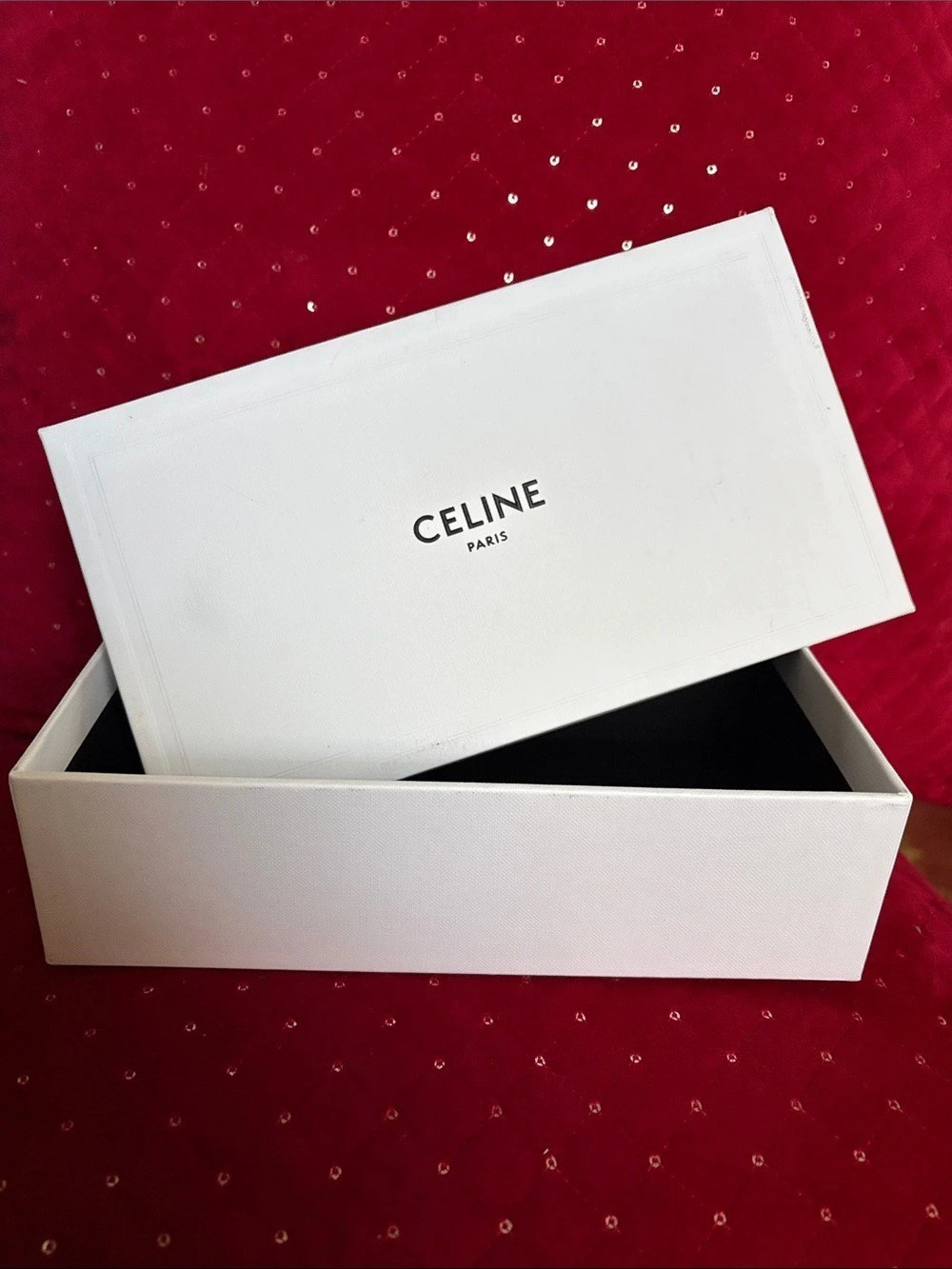 Celine Presentation Box White & Black